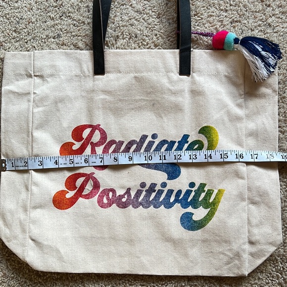Radiate Positivity Tote Bag - Picture 4 of 5